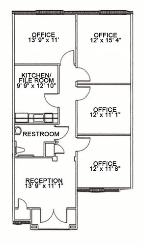 North Bossier Office Center: 1000 Chinaberry Dr, Bossier City, LA 71111